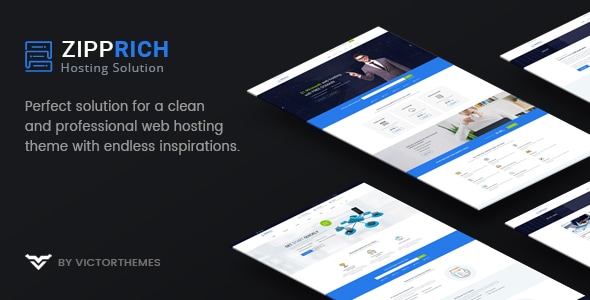 Zipprich 2.3.1 - Web Hosting & WHMCS WordPress Theme