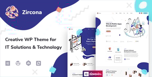 Zircona 1.2.8 - IT Solutions & Technology WordPress Theme