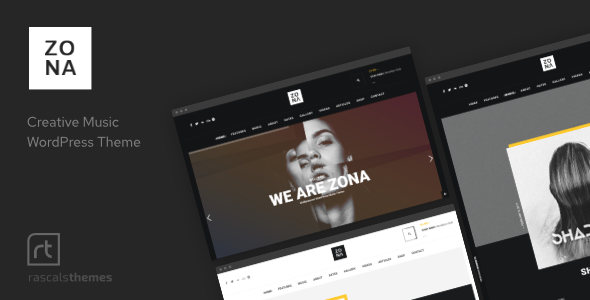 Zona 8.6.1 - Music WordPress Theme with Ajax and Continuous Playback